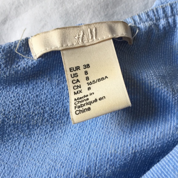 H&M one-shoulder ruffle blouse - Picture 7 of 9